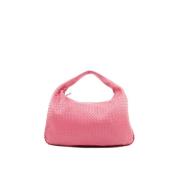 Pre-owned Rosa skinn Bottega Veneta Hobo veske