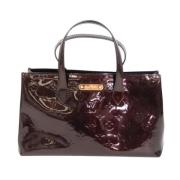 Pre-owned Burgunder lerret Louis Vuitton Wilshire