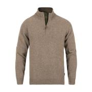 Stilig Beige Half Zip Sweater