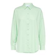 Lina-Sanni LS-Skjorte - Klassisk Oversized Grønn Skjorte