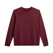 Rød Throw Crew Neck Genser