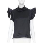 Pre-owned Svart bomull Yves Saint Laurent Top