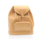 Pre-owned Beige skinn Louis Vuitton Montsouris