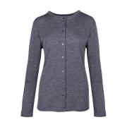 Gråmelert Trofe Camilla Cardigan