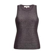 Glitter Tank Top - Plum