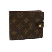 Pre-owned Brunt lerret Louis Vuitton dagbok