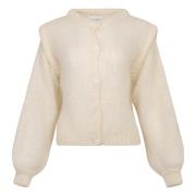 Olly Cardigan - White