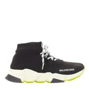 Pre-owned Svart stoff Balenciaga joggesko