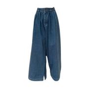 Pre-owned Blå Denim Maison Margiela genser