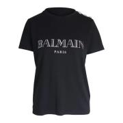 Pre-owned Svart bomull Balmain Top