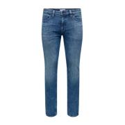 Blue Only Sons Onsloom Jeans Bougs Slim - Blue Pants