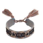 Woven Friendship Bracelet - Xoxo Camel
