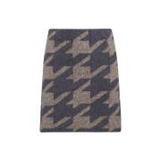 Houndstooth Skjørt for Urban Stil