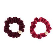 Velvet Mini Scrunchie Vinrød