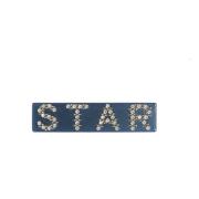 Star Hair Clip Small Stone Blue