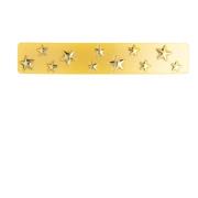 Star Stud Hair Clip Large Yellow