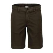 Klassiske Stretch Bomull Twill Shorts