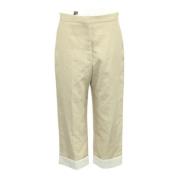 Beige Polyester Sandro bukser