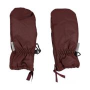 Wheat Mittens Zipper Tech Maroon