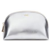 Metallic Make-Up Pouch Small Silver