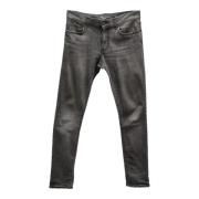 Pre-owned Grå bomull Saint Laurent Jeans