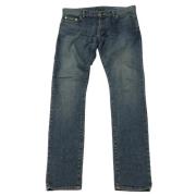 Pre-owned Blå bomull Saint Laurent Jeans