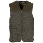 Sofistikert Quiltet V-Hals Gilet