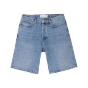 Blå Eddie Denim Shorts