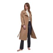 Beige Ella Il Adele Coat-Beige Jakker Kåper