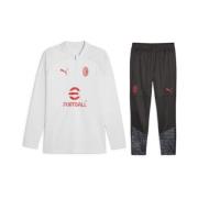 AC Milan 1/4 Zip Treningsoverdel Senior 2023-2024 Hvit