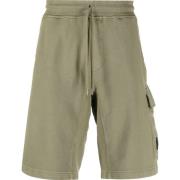 Oliven Grønn Cargo Bermuda Shorts