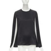 Pre-owned Svart silke Givenchy topp