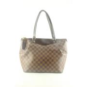 Pre-owned Brunt skinn Louis Vuitton Tote