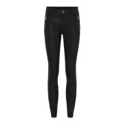 Stilige Stretch Pants Skins 100013-Ny Svart W. Sølv Acc.