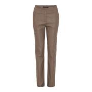 Avslappede Stretch Skinnbukser 100172 Taupe