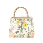 Pre-owned Flerfarget lerret Gucci Tote