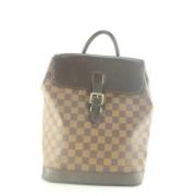 Pre-owned Brun Louis Vuitton ryggsekk i skinn