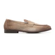 Elegante Brune Semskede Loafers