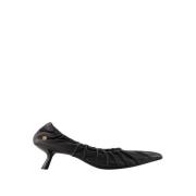 Sorte Skinn Nadine Pumps