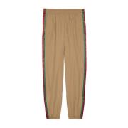 Grønne Web-Stripe Track Pants