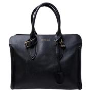 Pre-owned Svart skinn Alexander McQueen Tote