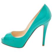 Pre-owned Gront skinn Christian Louboutin haeler