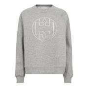 Nuka 7 - Lys Grå Melange Sweatshirt