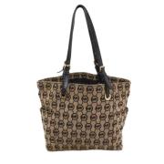 Pre-owned Beige lerret Michael Kors Tote