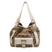 Pre-owned Beige lerret Michael Kors Tote