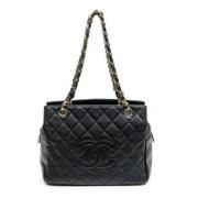 Pre-owned Svart skinn Chanel Tidlos