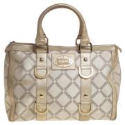 Pre-owned Beige Canvas Versace veske