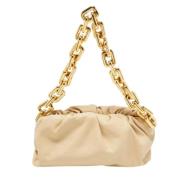 Pre-owned Beige skinn Bottega Veneta skulderveske