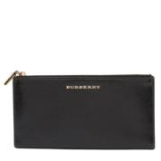 Pre-owned Svart skinn Burberry lommebok