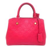 Pre-owned Rosa skinn Louis Vuitton Montaigne